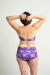 Bandó - Culotte Doble cintura - Pájaros Violeta - comprar online