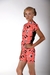 Remera Hal - Calza Biker - Pulp coral