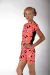 Remera Hal - Calza Biker - Pulp coral