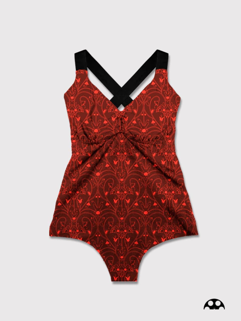 Malla Entera - Halo rojo