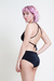 Corpiño Max - Culotte tiro medio - Negro - comprar online