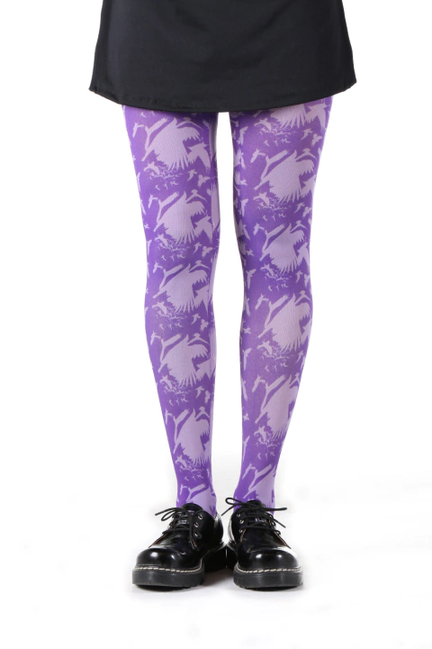 Panty - Pájaros violeta