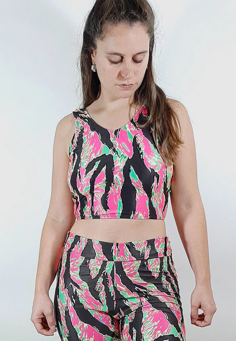 Top Largo - Apocalipsis Fucsia