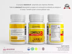Complex B - Complejo Vitamínico B LABS NUTRITION - 30 cápsulas en internet