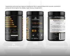 Creatina Monohidrato (100% pura) LABS NUTRITION - 300 gr - tienda online