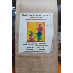 Harina de Maíz Abati Agroecológico - MOLINO EL DRAGÓN - 500 gr