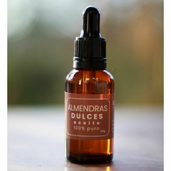 Aceite de Almendras Dulces Puro CUERPA RAÍZ - 30 gr