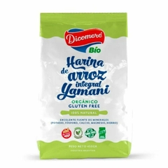 Harina de Arroz Integral Yamaní Orgánico (sin TAAC) DICOMERE - 450 gr