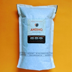 Café Tostado en Grano Orgánico (Colombia) ANDINO - 1kg