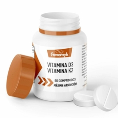 Vitamina D3 + k2 GENOMYK - 60 comprimidos