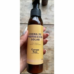 Crema Con Protector Solar CUERPA RAÍZ - 120 gr