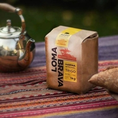 Harina Integral de Trigo Agroecológico LOMA BRAVA - 1 kg
