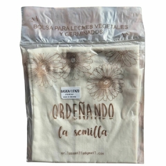Bolsas de Algodón (lienzo) para brotes o leches vegetales ORDEÑANDO LA SEMILLA - comprar online