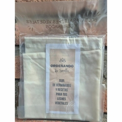 Bolsas de Algodón (lienzo) para brotes o leches vegetales ORDEÑANDO LA SEMILLA en internet