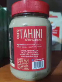 Pasta de Sésamo (Tahini) SOLAZTECA - 350 gr - comprar online
