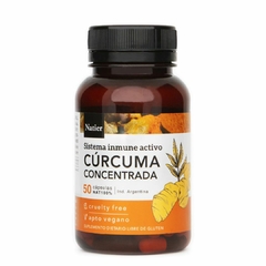 Cúrcuma Concentrada NATIER - 50 cápsulas