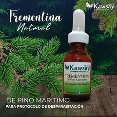 Trementina Natural Vegetal KAWSAY HEALTH - 15 ml