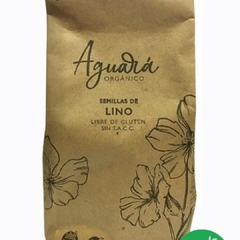 Semillas de Lino Marrón Orgánico AGUARÁ - 500 gr