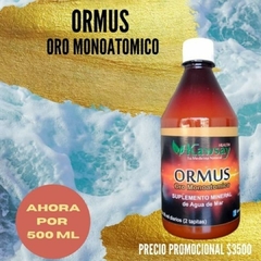 Ormus (Oro monoatómico) KAWSAY HEALTH - 500 ml