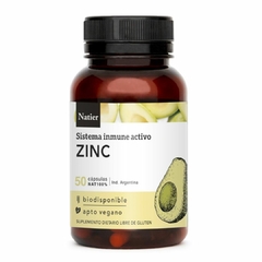 Zinc Puro Concentrado NATIER - 50 cápsulas