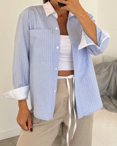 CAMISA RAYADA AGUÑA - comprar online