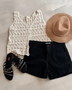 CHALECO DE HILO MABEL - Sor Juana