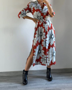 VESTIDO CAMISERO CAMY - Sor Juana