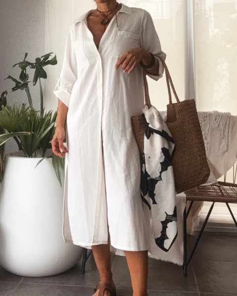 VESTIDO CAMISERO TROYA - comprar online