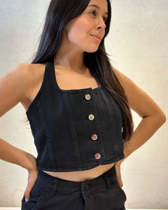 TOP DENIM MALDIVAS - Sor Juana