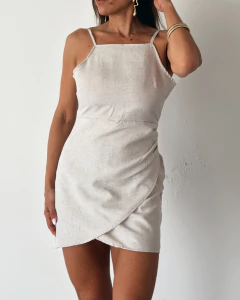 VESTIDO DE LINO AMELI - comprar online