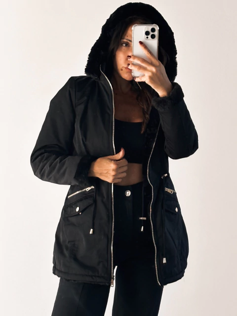 CAMPERA PARKA REVERSIBLE EDITH - comprar online