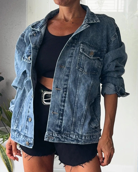 CAMPERA DE JEAN OVER SITTA - comprar online