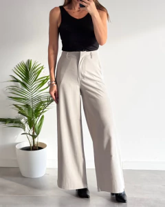 PANTALON SASTRERO WIDE LEG LIMBO - tienda online