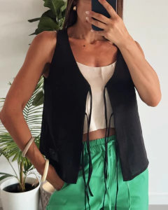 CHALECO DE LINO TINY - Sor Juana