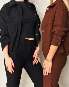 CHAQUETA DE CORDEROY MEGAN - comprar online