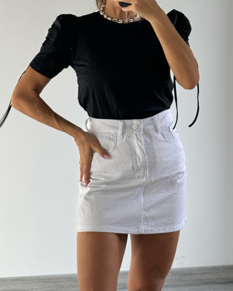 POLLERA DE JEAN TEO