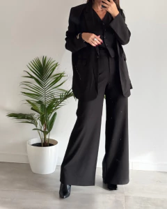 PANTALON SASTRERO WIDE LEG LIMBO - Sor Juana