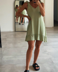 VESTIDO DE LINO SHULAI - comprar online