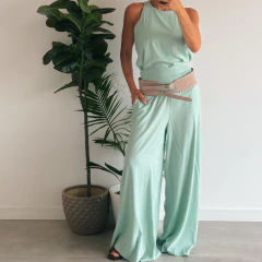 MUSCULOSA DE LINO MARCELA - tienda online