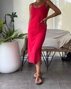 VESTIDO DE MORLEY ROSETA - comprar online