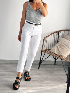 JEAN MOM WHITE - comprar online