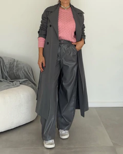 Imagen de PANTALON WIDE LEG ENGOMADO ROSE