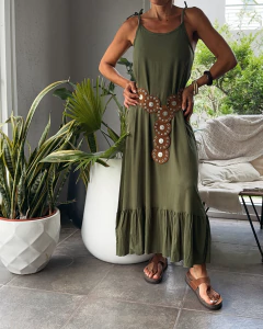 VESTIDO DE LINO FLOR en internet