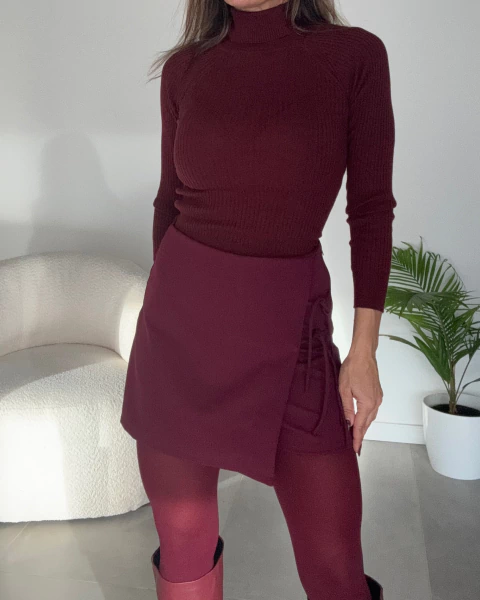 SHORT POLLERA BELEN ATADA - comprar online