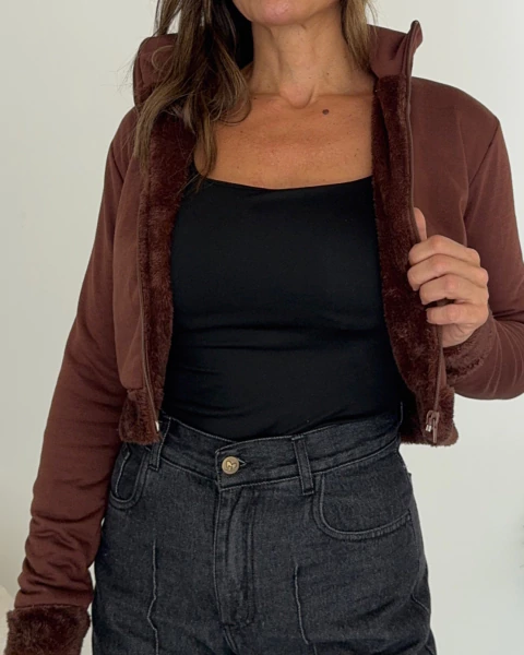 CAMPERA CROP LORENZO - comprar online