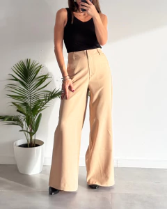 PANTALON SASTRERO WIDE LEG LIMBO - comprar online