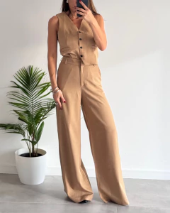 PANTALON SASTRERO WIDE LEG LIMBO - tienda online