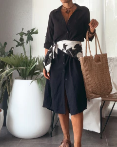 VESTIDO CAMISERO TROYA - tienda online