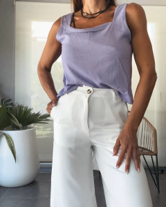 MUSCULOSA DE LINO CLAUDIA - Sor Juana