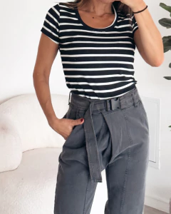 REMERA RAYADA ORTEGA - comprar online